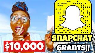 $10,000 GRANTS FOR EVERYONE! ACT NOW! $10,000 Grant for EVERYONE in 3 hrs | CLOSING SOON! @Snapchat