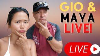 Gio & Maya Live - Maya's First Live Stream!