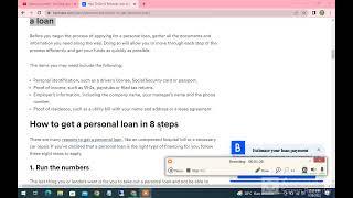 How to get a personal loan in 8 steps In USA | Technical Arham