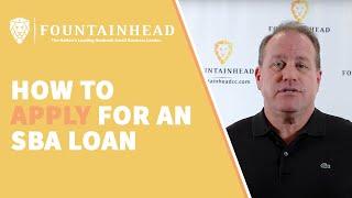???? How to Apply for an SBA Loan